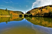 Dixville Notch over Lake Gloriette