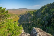 Slack Line walkers in Dixville Notch