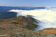 Clouds over Mount Monroe from Washington