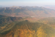 Aerial view of Pinkham Notch