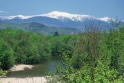 Conway scenic overlook of Mount Washington