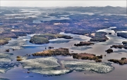 Ice out on Squam Lake