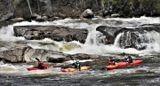 Lower Falls, white water kayak