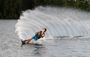 Waterskiing on Squam