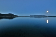 Moonrise over Squam