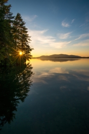 Sunrise from Carnes Cove