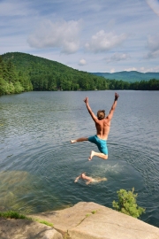 Jumping Rock, Rattlesnake Cove