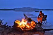 Squam campfire