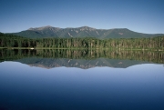 Lonesome Lake reflection