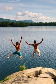 Jumping Rock, Squam Lake