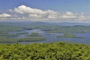 Squam Lake from Red Hill