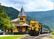 Crawford Depot and Notch Train