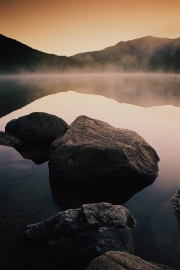 Lonesome Lake sunrise