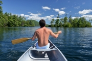 Canoeing on Squam Lake