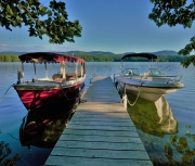 Sandwich Bay, Squam Lake dock