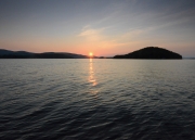 Sunset on Lake Winnipesaukee