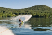 Waterskiing on Squam Lake