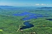 Squam Lake aerial view