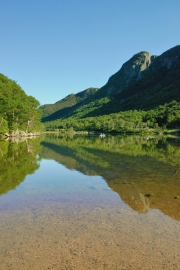 Profile Lake reflection