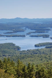 Mt Morgan view of Squam Lake