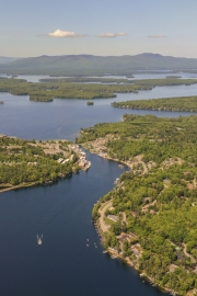 Lake Winnipesaukee aerial