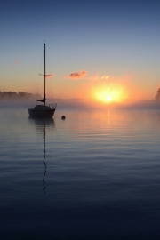 Lake Winnipesaukee sunrise