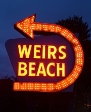 Weirs Beach iconic sign