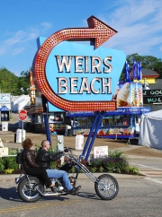 Motorcycle week, Weirs Beach, NH