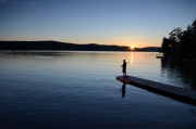 Lake Waukewan Sunset