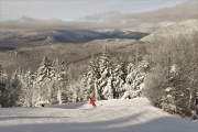 Skier on Loon Mountain