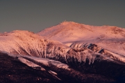 Alpenglow from Jackson, New Hampshire