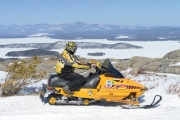 Mount Major Snowmobiler