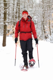 Snowshoeing